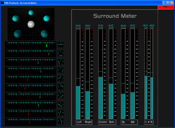 Spectrum Analyzer pro Live