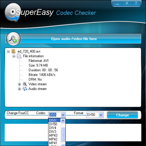 SuperEasy Codec Checker