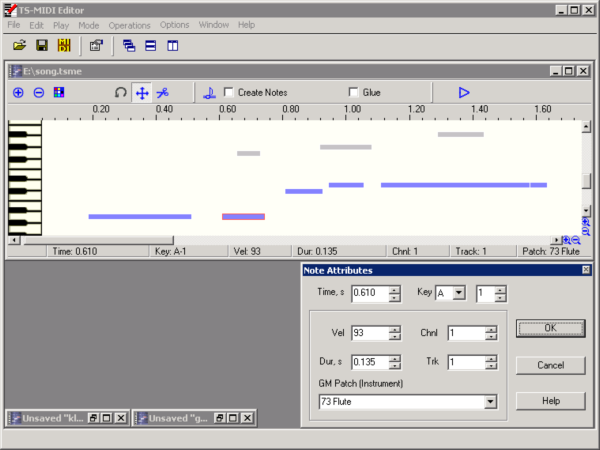 TS-MIDI Editor