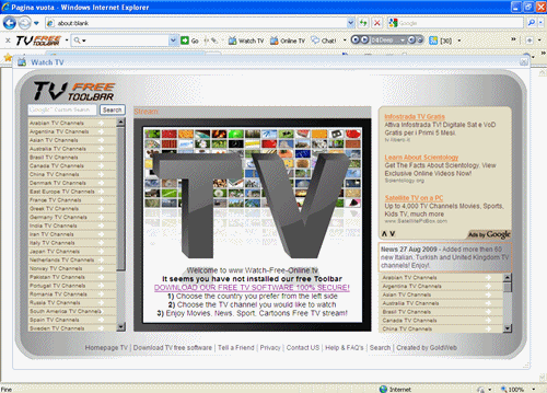 TVFree Toolbar