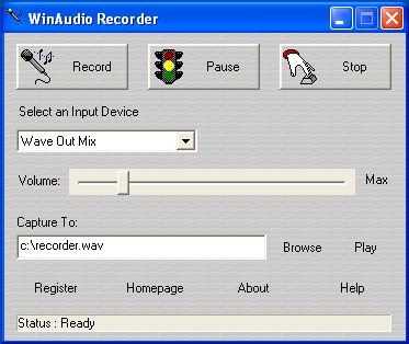 WinAudio Recorder