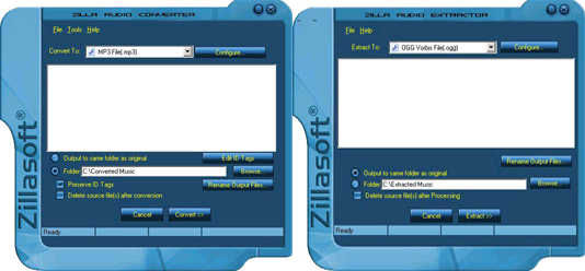 Zilla Audio Converter-Extractor