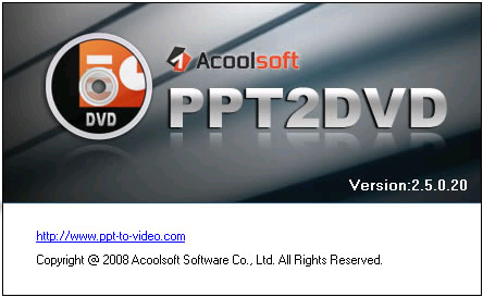 Acoolsoft PPT2DVD