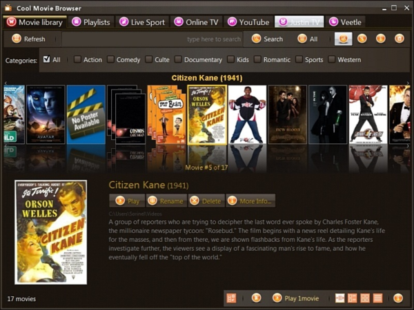Cool Movie Browser