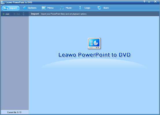 Leawo PowerPoint to DVD