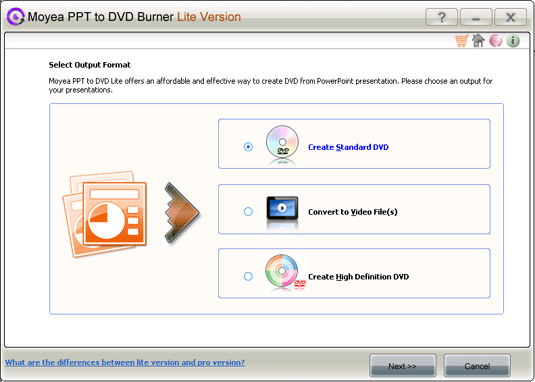 Moyea PPT to DVD Burner Lite