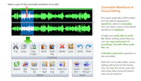 MP3 Editor for Free