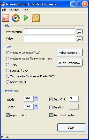 Presentation to Video Converter