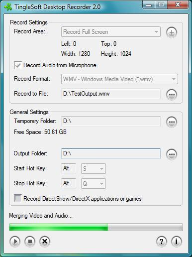 Tinglesoft Desktop Recorder