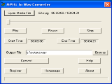 MPEG To Wav Converter