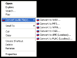 One-click FLAC to MP3 Converter