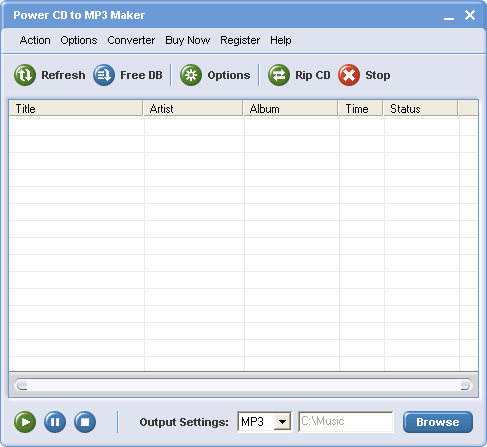 !1 Power CD to MP3 Maker