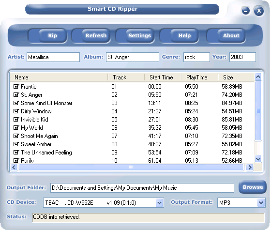 #1 Smart CD Ripper PRO