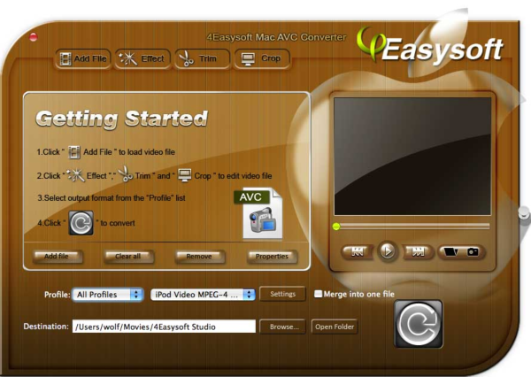 4Easysoft Mac AVC Converter