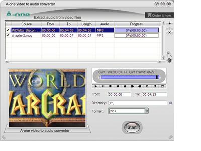 A-one Video To Audio Convertor