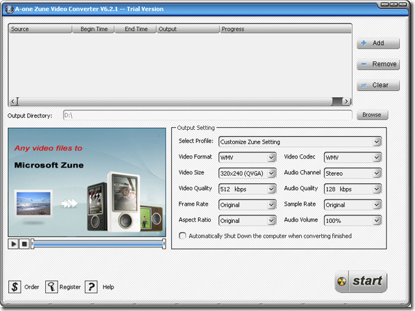 A-one Zune Video Converter