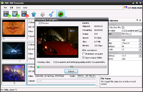 ABC 3GP/MP4 Converter