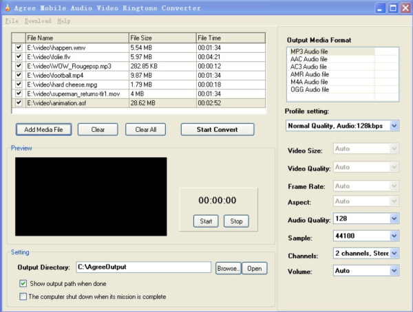 Agree Mobile Audio Video Converter