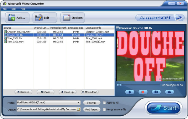 Aimersoft Video Converter