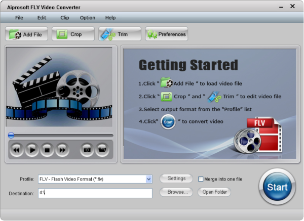 Aiprosoft FLV Video Converter