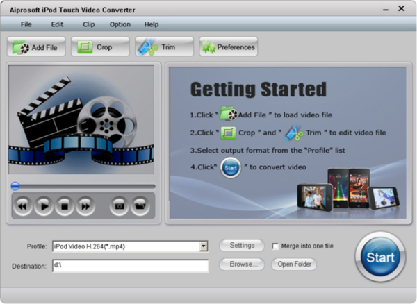 Aiprosoft iPod Touch Video Converter