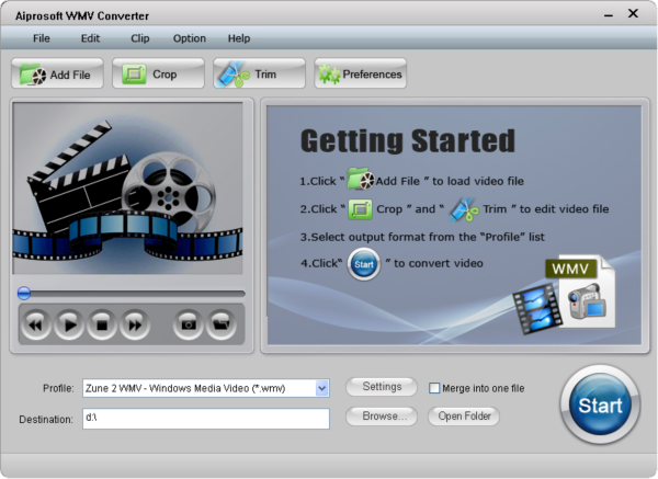 Aiprosoft WMV Converter