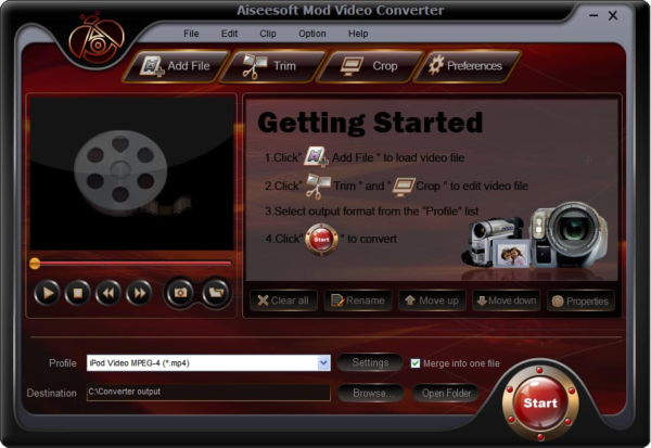 Aiseesoft Mod Video Converter