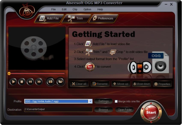 Aiseesoft OGG MP3 Converter