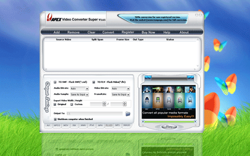 Apex Free 3GP Video Converter