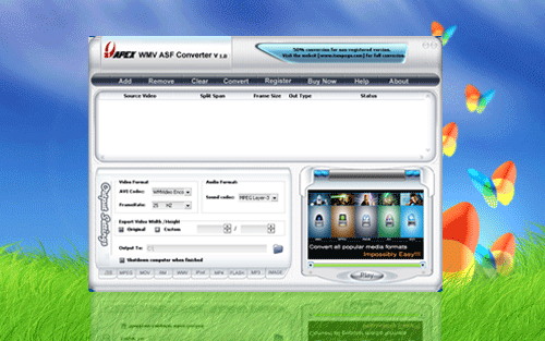 Apex WMV ASF Converter