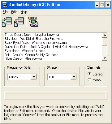 AudioAlchemy OGG Edition