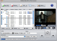AVCWare Mac DVD to iPod Converter