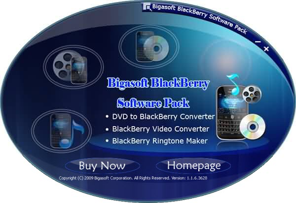 Bigasoft BlackBerry Software Pack