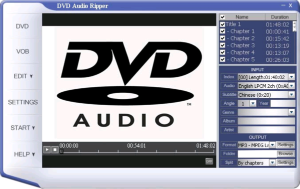 CNC DVD Audio Ripper