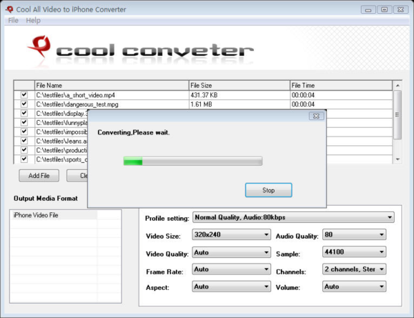 Cool All Video to iPhone Converter