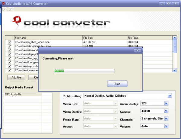 Cool Audio to MP3 Converter