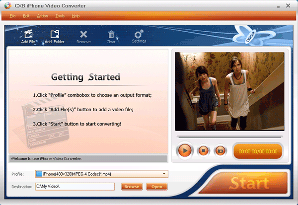 CXBSoft iPhone Video Converter