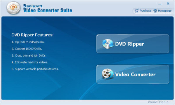 Daniusoft Video Converter Suite