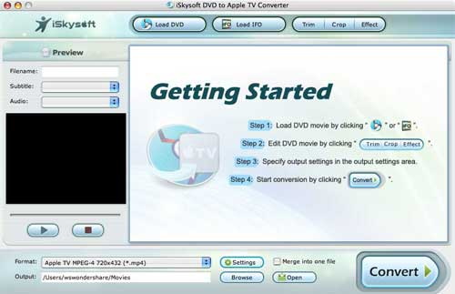 DVD to Apple TV Converter for Mac