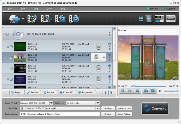 DVD to iPhone 4S Converter