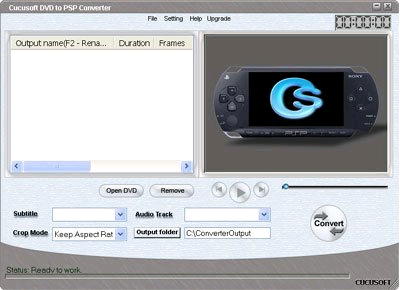 DVD to PSP Ripper