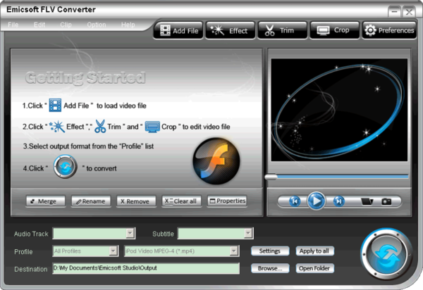 Emicsoft FLV Converter