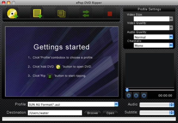 ePopsoft DVD Ripper for Mac
