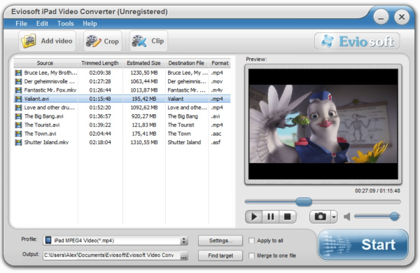 Eviosoft iPad Video Converter