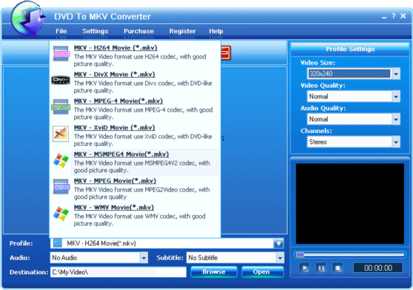 Eztoo DVD To MKV Converter