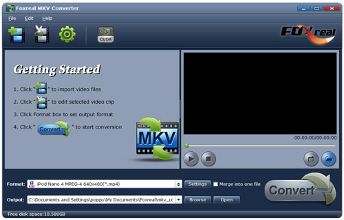 Foxreal MKV Converter