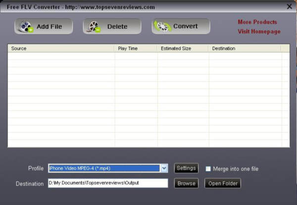 Free FLV to iPhone Converter