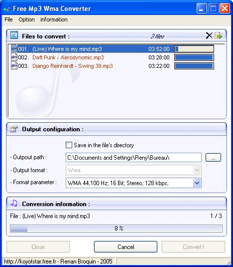 Free Mp3 Wma Converter