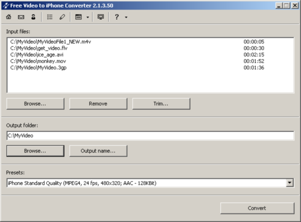 Free Video to iPhone Converter
