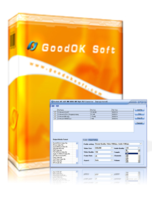 GoodOk AVI ASF WMV MPEG MOV MP4Converter